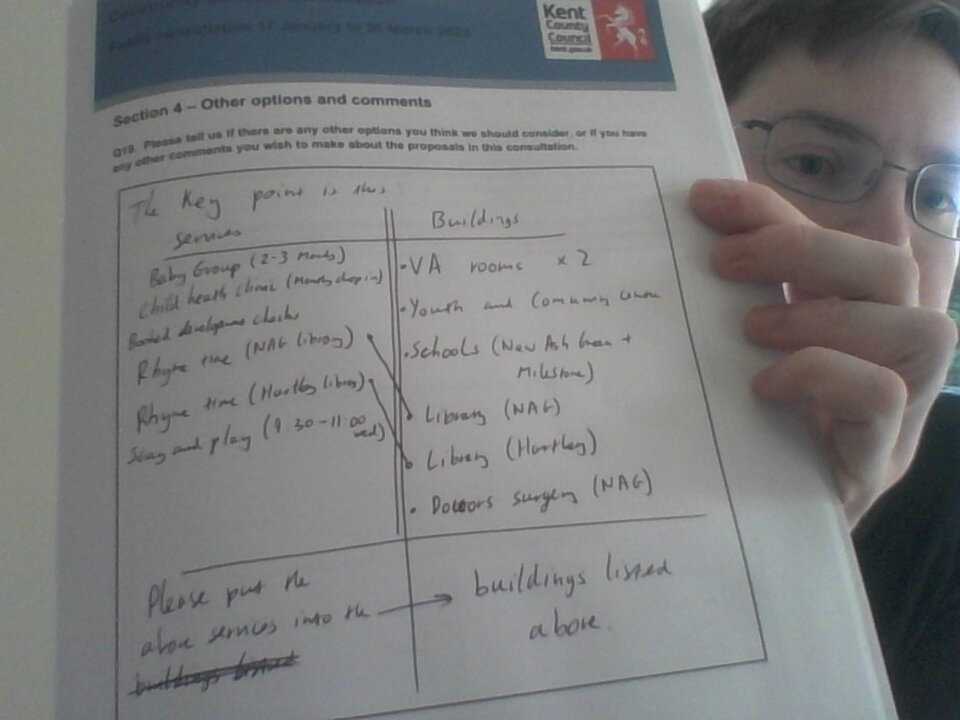 The KCC consultation is available both online and on paper.